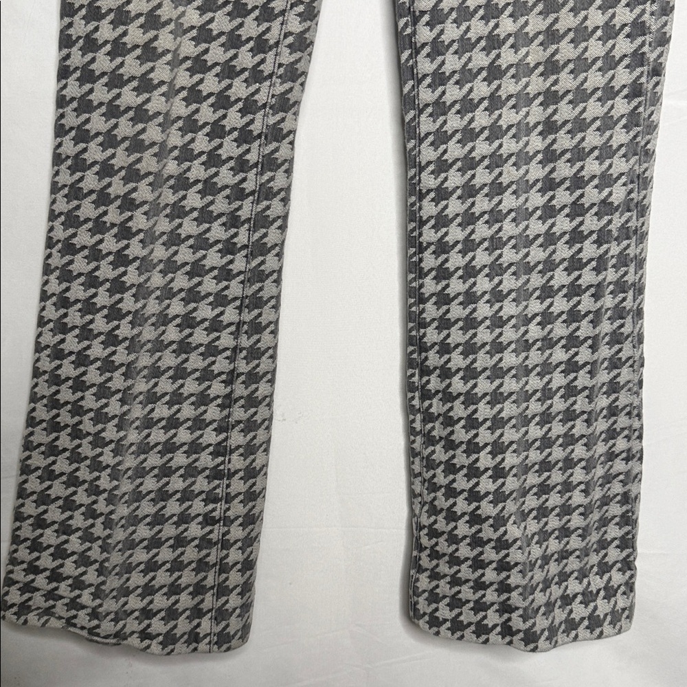 Limited Edition 7 for all mankind denim houndstooth gray boot cut jeans sz 28 - Picture 4 of 10